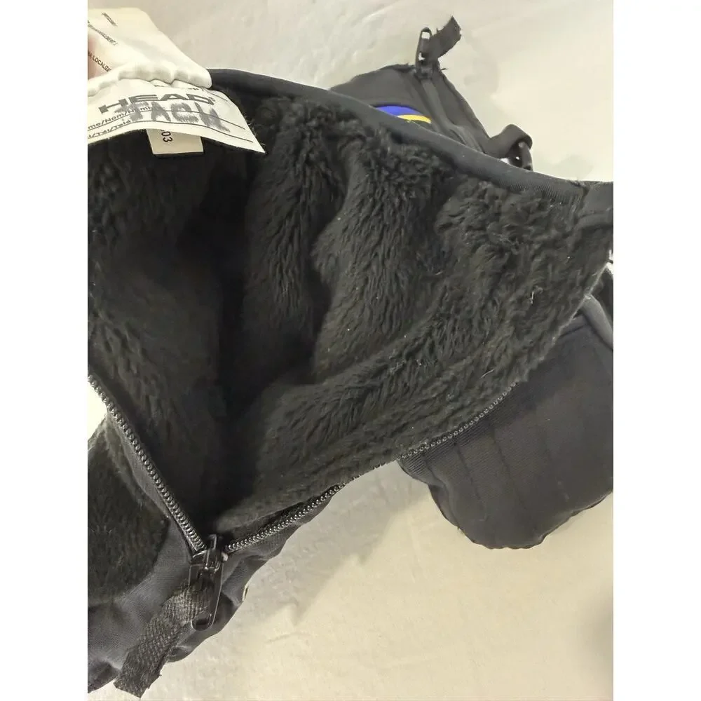 HEAD Toddler Mittens Black/Blue Size XXS – Excellent Pre-Owned Condition